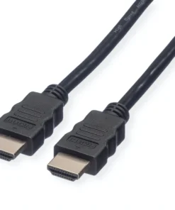 ROLINE HDMI High Speed Kabel Mit Ethernet, Schwarz, 3 M