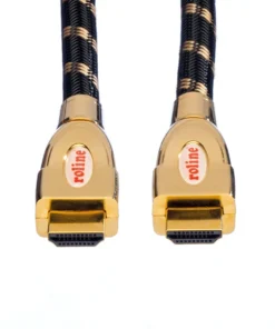 ROLINE GOLD HDMI Ultra HD Kabel Mit Ethernet, ST/ST, Retail Blister, 2 M -AUKEY-Shop 532da79f 0cc6 4477 946c bf941943fc77
