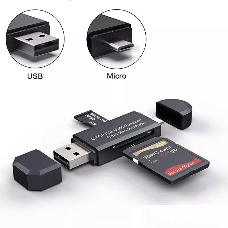 Null RaidSonic Adapter IcyBox Ext. Kartenleser USB TypeC -> SD/microSD/CF Retail Digital/Daten 5 Null RaidSonic Adapter IcyBox Ext. Kartenleser USB TypeC -> SD/microSD/CF Retail Digital/Daten – Bild 3