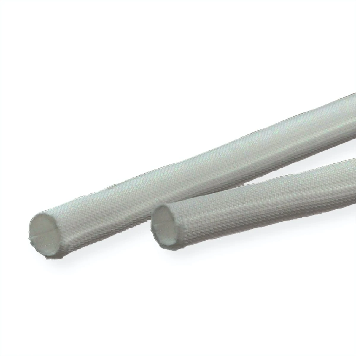 ROLINE PVC Gewebeschlauch Für Kabelbündelung, Mit Klettband, Schwarz, 2,5 M 6 ROLINE PVC Gewebeschlauch Für Kabelbündelung, Mit Klettband, Schwarz, 2,5 M – Bild 4