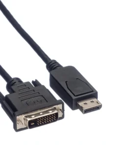 ROLINE DisplayPort Kabel DP ST - DVI ST, Schwarz, 3 M -AUKEY-Shop 576651f6 496c 449c bf06 e5e7fc04fdac