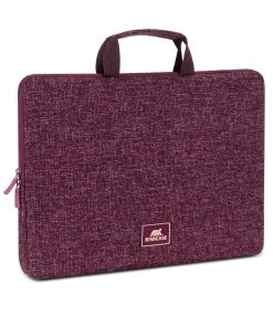 Null Rivacase 7913 Notebooktasche 33,8 Cm (13.3 Zoll) Schutzhülle Burgund, Weiß