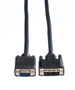 VALUE DVI-VGA Kabel, DVI (12+5) ST - VGA ST, 3 M -AUKEY-Shop 5e79dc01 b5ac 44e2 9db7 8b4b524423f2