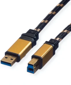 ROLINE GOLD USB 3.2 Gen 1 Kabel, Typ A-B, 1,8 M -AUKEY-Shop 6368b392 5cac 403f b309 800103b6dd15 1