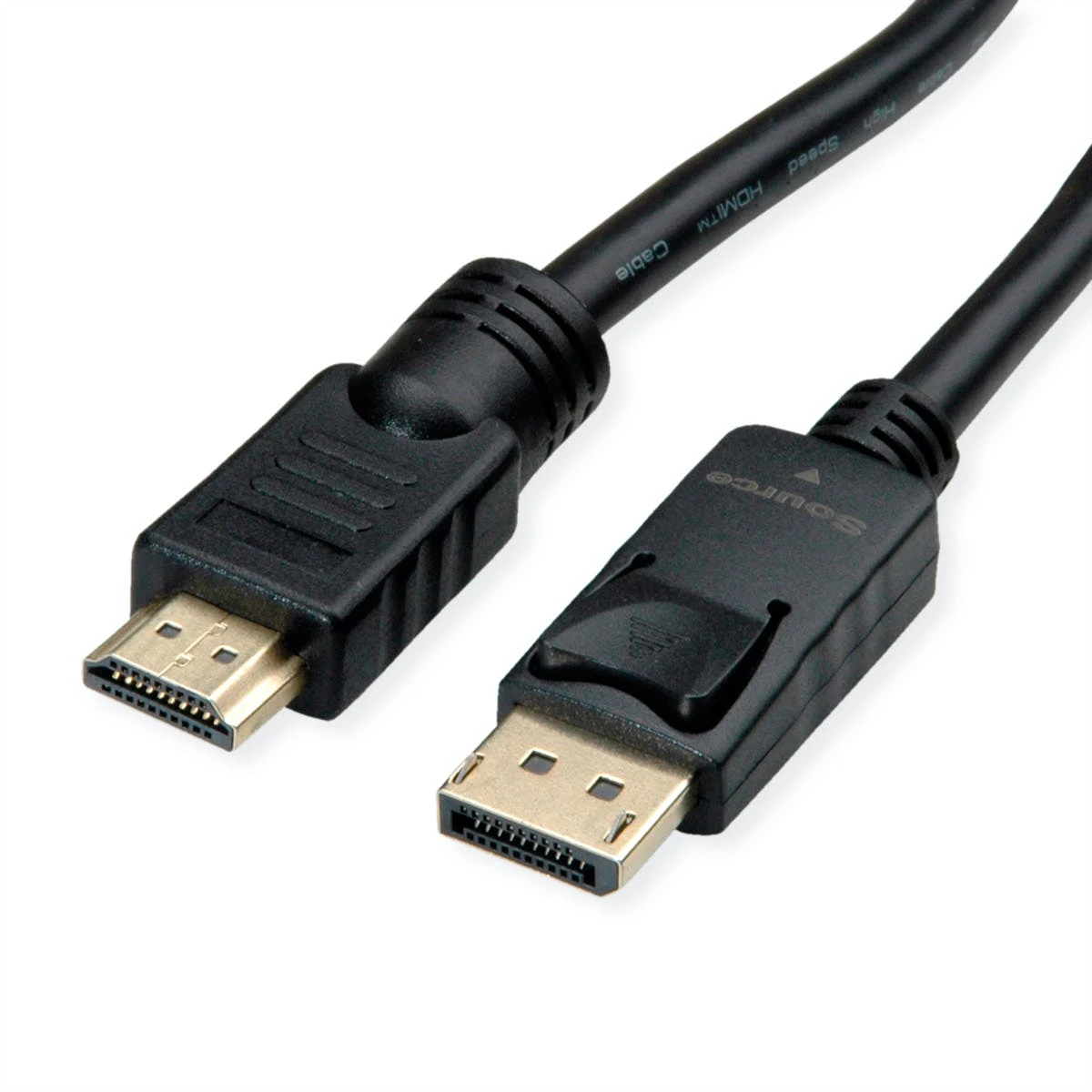 ROLINE DisplayPort Kabel DP - UHDTV, ST/ST, Schwarz, 5 M 7 ROLINE DisplayPort Kabel DP - UHDTV, ST/ST, Schwarz, 5 M – Bild 5