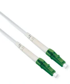 ROLINE Glasfaserkabel 9/125 µm OS2, LC/LC, APC, Stahlarmiert, Simplex, LSOH, Wei