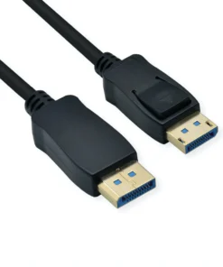 ROLINE DisplayPort Kabel, V2.0, DP ST - ST, Schwarz, 2 M