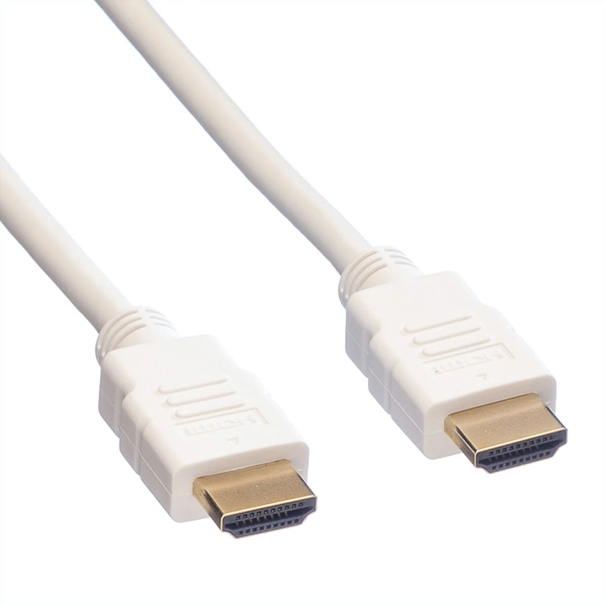 ROLINE HDMI High Speed Kabel Mit Ethernet, Weiß, 7,5 M 5 ROLINE HDMI High Speed Kabel Mit Ethernet, Weiß, 7,5 M – Bild 3