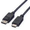 ROLINE DisplayPort Kabel DP - HDTV, ST/ST, Schwarz, 4,5 M -AUKEY-Shop 743fcc8a 2cba 4b06 af20 91436a3cc1db 1