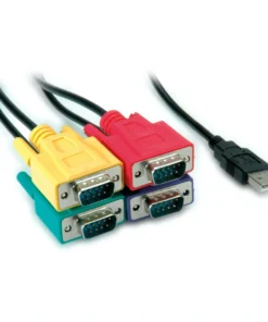 VALUE USB - Seriell Konverter-Kabel, Typ C - RS232, Schwarz, 1,8 M -AUKEY-Shop 746dfee1 75fa 4850 9633 6a03e2089e6d