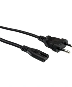 VALUE UK Netzkabel Auf Euro-Flachstecker C7, 2pol., Schwarz, 1,95 M -AUKEY-Shop 761d39bb ffe8 48db b01e caef40396aaa