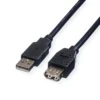 ROLINE USB 2.0 Kabel, Typ A-A, ST/BU, Schwarz, 3 M -AUKEY-Shop 776200e0 7224 43f7 8c62 a17c5016b734