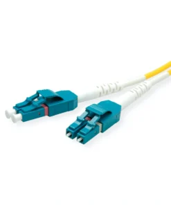 ROLINE LWL-Kabel Duplex, Single Mode 9/125µm OS2, LC/LC, Gelb, 2 M -AUKEY-Shop 7b8e1c9a b6ee 4a07 a23c 9f9bb666455c 1