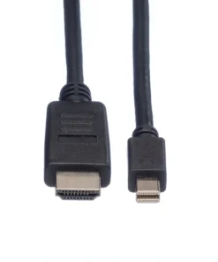 ROLINE Mini DisplayPort Kabel, Mini DP-HDTV, ST/ST, Schwarz, 2 M -AUKEY-Shop 7d73615c 6f5b 4595 9c2c e4b49899f662