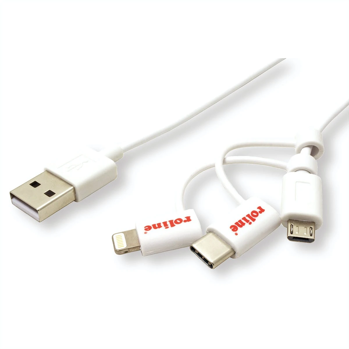 ROLINE GOLD USB 2.0 Sync- & Ladekabel, USB-A/USB-C, Stütze, 1 M 6 ROLINE GOLD USB 2.0 Sync- & Ladekabel, USB-A/USB-C, Stütze, 1 M – Bild 4