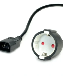 VALUE Netzkabel IEC320/C14 Stecker - C15 Buchse, Schwarz, 3 M -AUKEY-Shop 7e373ccb 16ad 4b8c a46b 42f845f7ea07