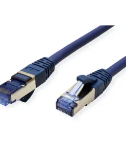 VALUE Patchkabel Kat.6A (Class EA) S/FTP (PiMF), LSOH, Blau, 1 M -AUKEY-Shop 80b72423 bdda 4e74 8608 d6849a9f8d5d