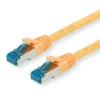 VALUE Patchkabel Kat.6A (Class EA) S/FTP (PiMF), LSOH, Gelb, 15 M