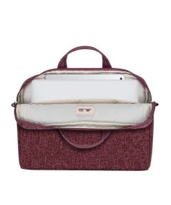Null Rivacase 7921 Notebooktasche 35,6 Cm (14 Zoll) Messengerhülle Burgund, Weiß -AUKEY-Shop 82a5f812 d5a9 4ecf bed8 681dde1e561e