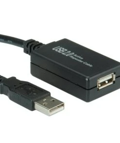 VALUE USB 2.0 Verlängerung, Aktiv, Mit Repeater, Schwarz, 12 M -AUKEY-Shop 84804d9c d2fc 4c97 80bc de90a87fc5e4
