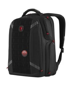 Null Wenger Tech, PlayerOne 17.3" Gaming Laptop Rucksack, Black