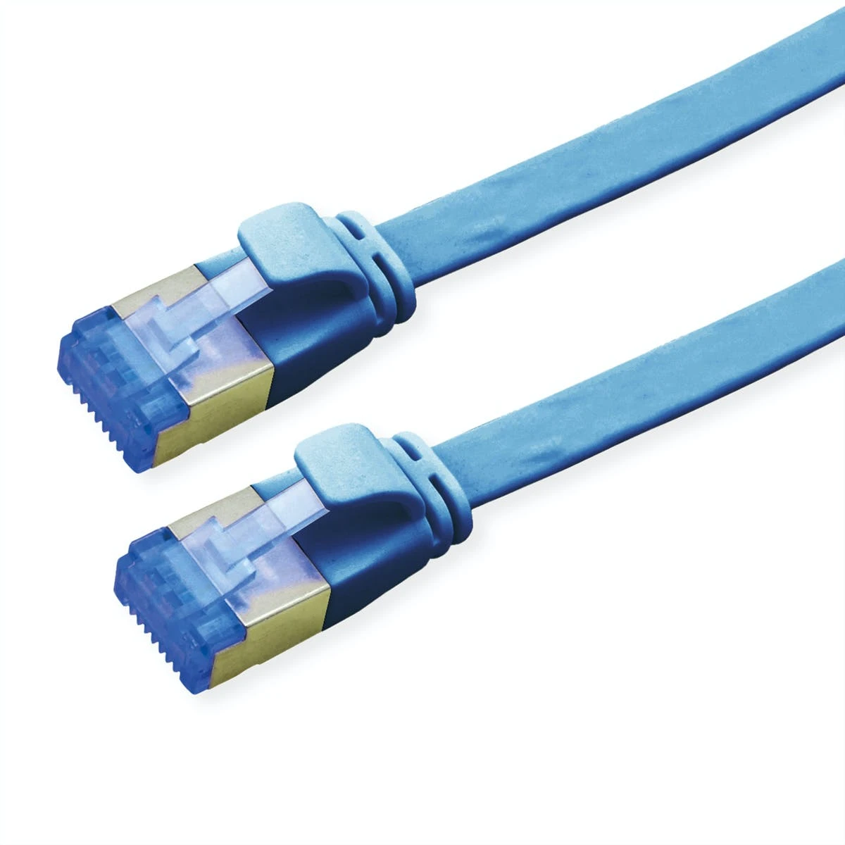 VALUE Patchkabel Kat.6A (Class EA) FTP, Extra-flach, Blau, 5 M 5 VALUE Patchkabel Kat.6A (Class EA) FTP, Extra-flach, Blau, 5 M – Bild 3