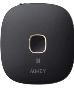 Null AUKEY BR-C16, Bluetooth 4.1 Empfänger, NFC-fähiger Drahtloser Audio-Adapter Mit Freisprecheinrichtung Für Heim- Und Auto-Audiosystem