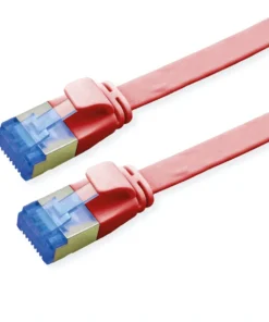 VALUE Patchkabel Kat.6A (Class EA) FTP, Extra-flach, Rot, 2 M -AUKEY-Shop 89319e12 a1f0 4e44 bb25 cea3511243d0 1