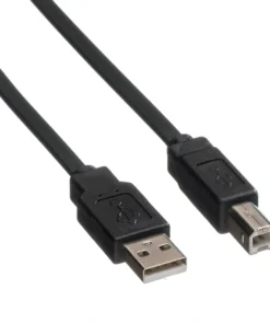 ROLINE USB 2.0 Notebook-Flachkabel, Typ A-B, Schwarz, 0,8 M -AUKEY-Shop 8c1c3cac 6339 4bda 9cf9 11069371ec3c