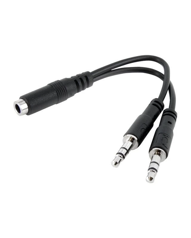 Null Sharkoon Audio-Adapter 4-poliger Mini-Stecker M Bis Mini-Phone Stereo 3,5 Mm W 3.5-mm-Klinkenstecker 12 Kabel 6 Null Sharkoon Audio-Adapter 4-poliger Mini-Stecker M Bis Mini-Phone Stereo 3,5 Mm W 3.5-mm-Klinkenstecker 12 Kabel – Bild 4