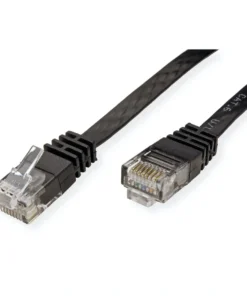 VALUE Patchkabel Kat.6 (Class E) UTP, Extra-flach, Schwarz, 5 M -AUKEY-Shop 8f05b152 7aab 41bc 8911 aff962ffd98b