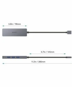 Null Aukey CB-H36 Aluminium Ultraflacher USB-3.0 USB-Hub Mit 4 Anschlüssen 13 Null Aukey CB-H36 Aluminium Ultraflacher USB-3.0 USB-Hub Mit 4 Anschlüssen -AUKEY-Shop 90e9120a 843d 4aa1 a64b 237e594b51d6
