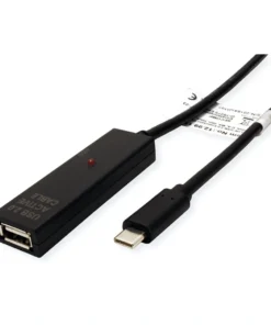 VALUE USB 2.0 Verlängerung, Aktiv, Mit Repeater, A-C, Schwarz, 15 M 15 VALUE USB 2.0 Verlängerung, Aktiv, Mit Repeater, A-C, Schwarz, 15 M -AUKEY-Shop 9401cfd7 f942 4107 bf82 056969f018fa