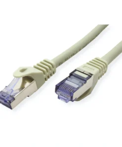 ROLINE Patchkabel Kat.6A S/FTP (PiMF), Component Level, LSOH, Grau, 2 M -AUKEY-Shop 942d154e 93e8 47f1 a83c 274630e86a64