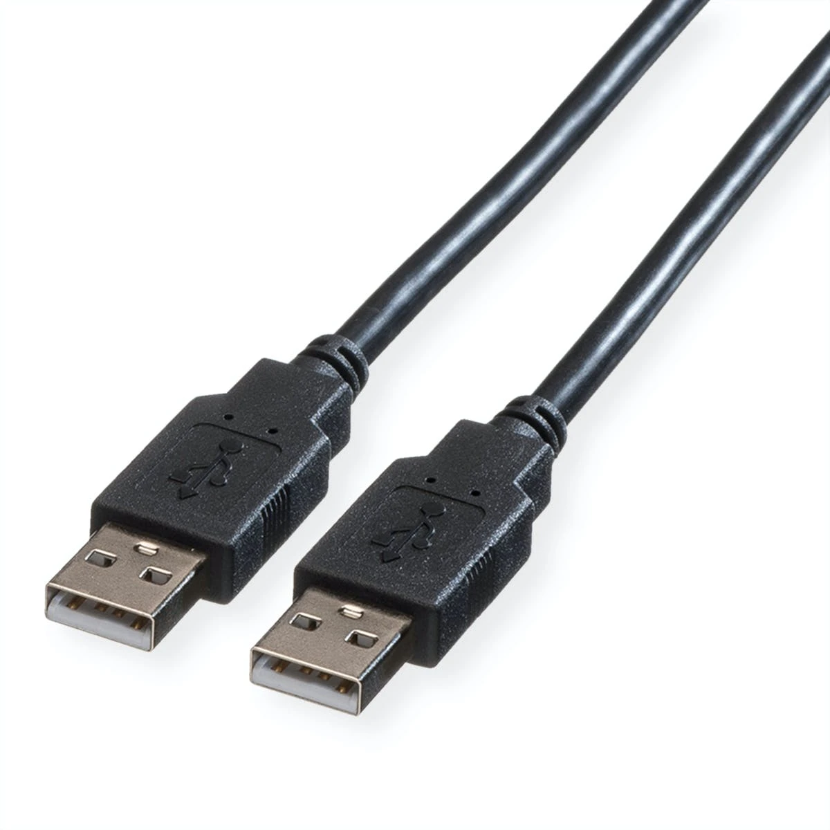 ROLINE USB 2.0 Kabel, Typ A-A, Typ A-A, Schwarz, 1,8 M 3 ROLINE USB 2.0 Kabel, Typ A-A, Typ A-A, Schwarz, 1,8 M