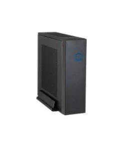Null Chieftec Compact Series IX-03B Desktop Slimline Mini-ITX Schwarz