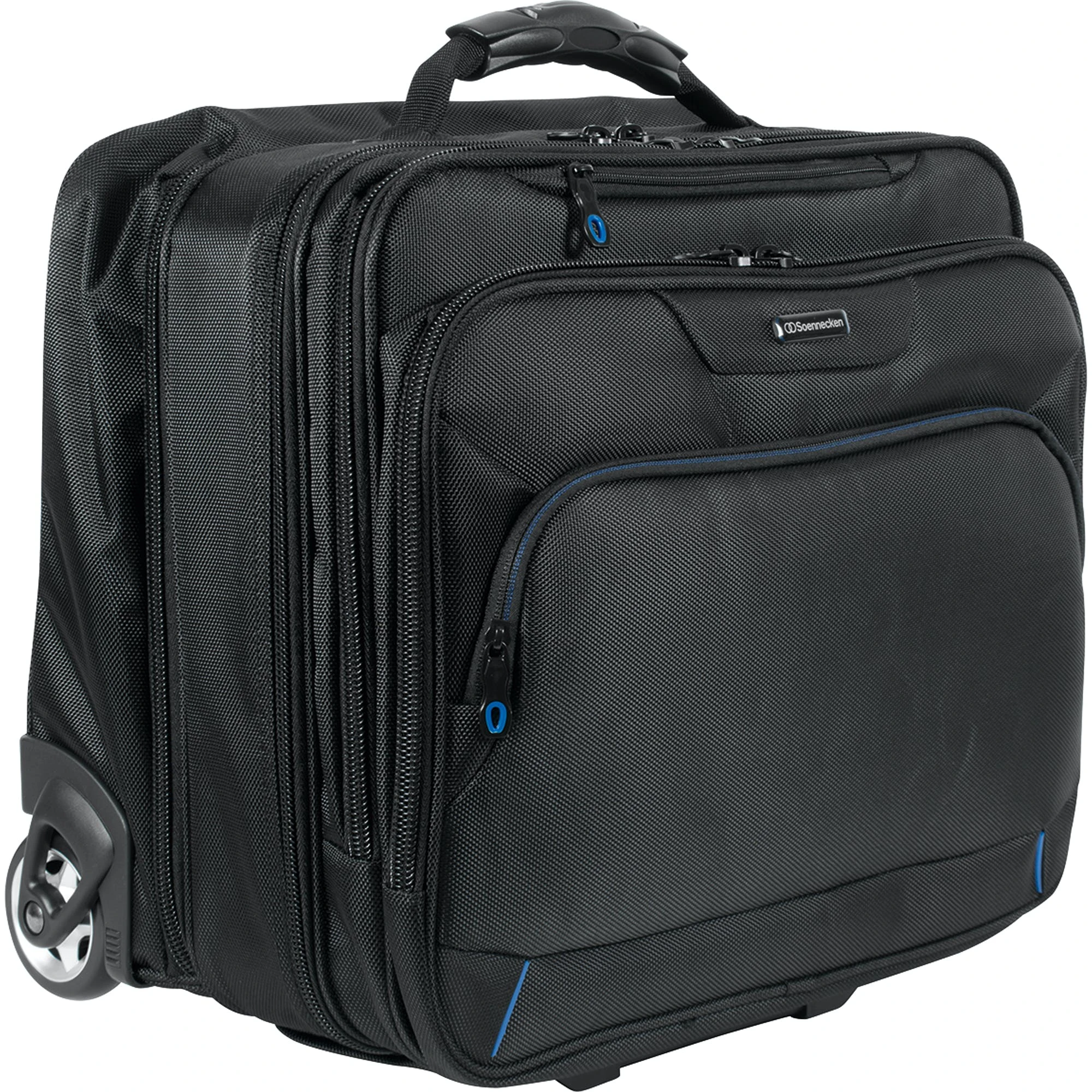Soennecken Notebooktasche Stuttgart 5169 Nylon Schwarz 5 Soennecken Notebooktasche Stuttgart 5169 Nylon Schwarz – Bild 3