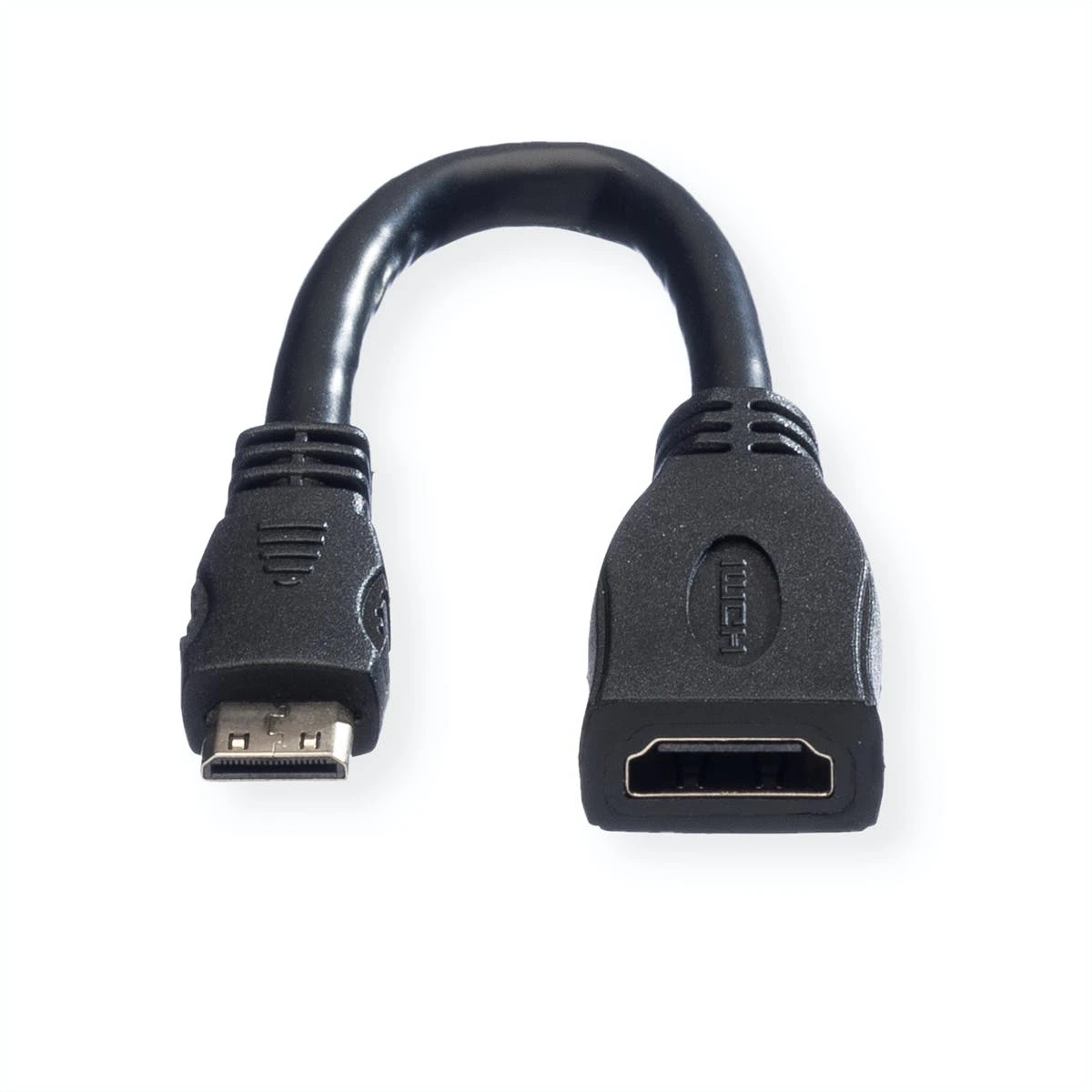 VALUE HDMI High Speed Kabel Mit Ethernet, HDMI BU - Mini HDMI ST, 0,15 M 8 VALUE HDMI High Speed Kabel Mit Ethernet, HDMI BU - Mini HDMI ST, 0,15 M – Bild 6