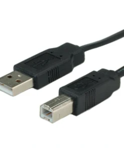 ROLINE USB 2.0 Notebook-Flachkabel, Typ A-B, Schwarz, 0,8 M -AUKEY-Shop 97701e5e 863b 4460 9080 5432d1a61eae