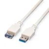 VALUE USB 3.2 Gen 1 Kabel, Typ A-A, ST/BU, Weiß, 0,8 M -AUKEY-Shop 97ff5706 0596 4f01 a147 d827c6373700 3