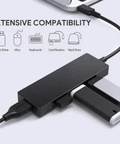 Null TACKLIFE CB-C64， USB-C Hub, USB-C Auf 4-Port USB 3.0 Hub Für MacBook Pro, Google Chromebook, Und Andere USB Typ-C Laptops & Desktops -AUKEY-Shop 9fcba3f3 764b 4f68 b236 2e7fda98c37b