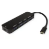 VALUE USB 3.2 Gen 1 Hub, 4fach, Typ C Anschlusskabel, Mit 1 PD-Port -AUKEY-Shop a0bd9570 e2df 44fa 86ed 62f97bc0586e