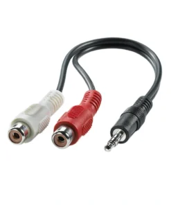 ROLINE 3,5mm (ST)-zu-Cinch (2x BU) Kabel, 0,2m -AUKEY-Shop a4ce60f0 d057 4609 a54b 5d5023df62b2