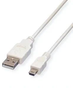 ROLINE GOLD USB 2.0 Kabel, Typ A - 5-Pin Mini, 0,8 M -AUKEY-Shop a574f2b4 a087 4e6a add4 262cbba5e8e0