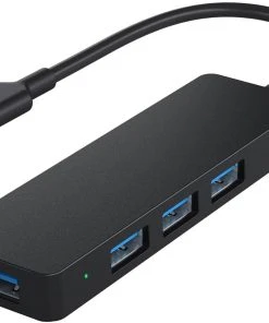 AUKEY-Shop 25 Null TACKLIFE CB-C64, USB-C Hub, USB-C Auf 4-Port USB 3.0 Hub Für MacBook Pro, Google Chromebook, Und Andere USB Typ-C Laptops & Desktops