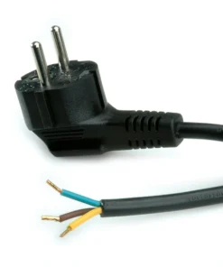 ROLINE Schutzkontakt-Zuleitungskabel, 230VAC, Offenes Ende, Schwarz, 3 M