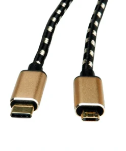 ROLINE GOLD USB 2.0 Kabel, Typ C ST - Micro B ST (reversibel), 3 M -AUKEY-Shop ab56b3d9 0d73 4ece b4a0 7ce52a5cb8de