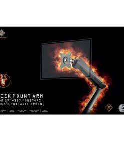 Null Single Monitor Spring-Assisted Pro Monitor Arm (Federunterstützter Mechanismus, Abnehmbares VESA-Plattendesign, Für 17-32 `Monitore) -AUKEY-Shop aeebf215 5c4d 46d5 8932 ad369aebb19a