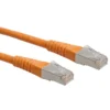 ROLINE Patchkabel Kat.6 (Class E) S/FTP (PiMF), Orange, 1 M -AUKEY-Shop b48c8fd1 7cfa 4ee2 8c05 291031197e0c