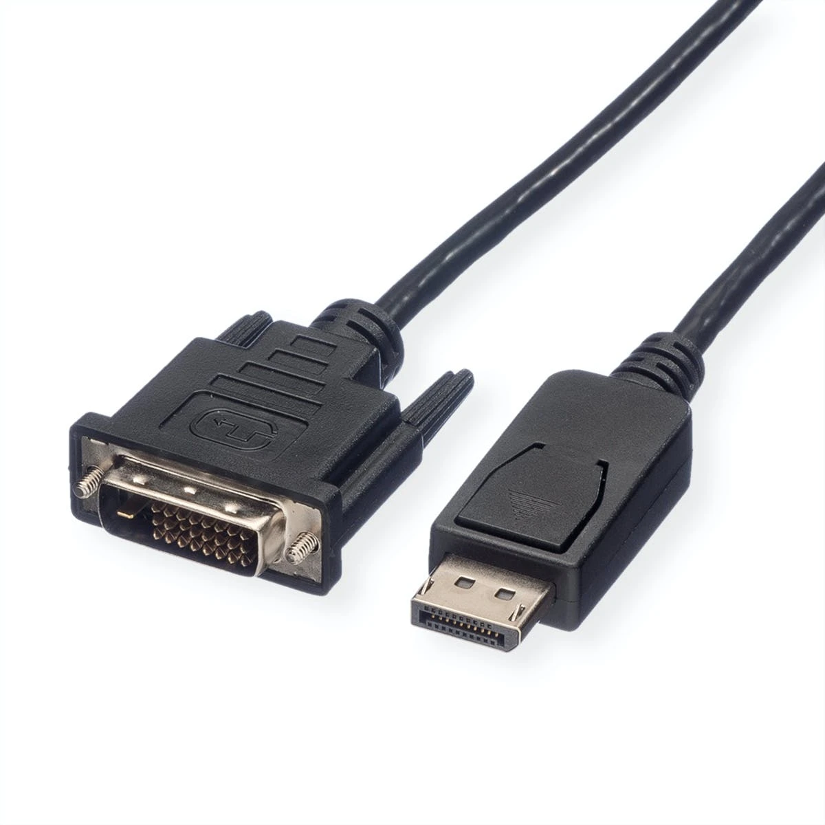 ROLINE DisplayPort Kabel DP ST - DVI ST, Schwarz, 5 M 7 ROLINE DisplayPort Kabel DP ST - DVI ST, Schwarz, 5 M – Bild 5